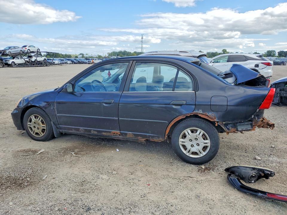 67883166 :رقم المزاد ، 2HGES16251H902396 vin ، 2001 Honda Civic مزاد بيع