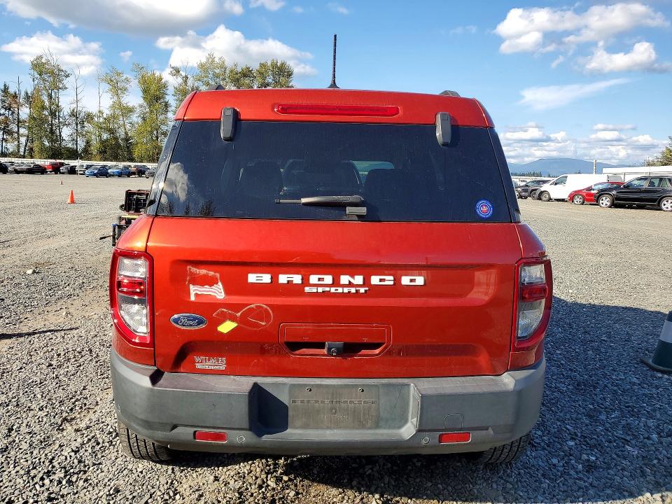 Продажа на аукционе авто 2022 Ford Bronco Sport, vin: 3FMCR9B61NRD93616, номер лота: 69325496