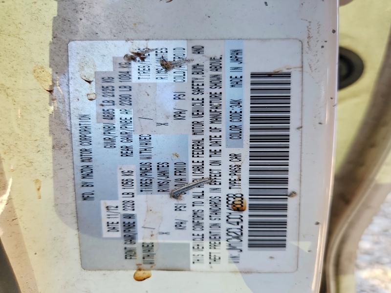 Aukcja sprzedaży 2013 Mazda 5, vin: JM1CW2CL4D0148638, numer aukcji: 68190946