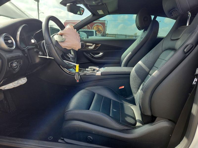 69803076 :رقم المزاد ، WDDWK4JB0JF669157 vin ، 2018 Mercedes-benz C مزاد بيع