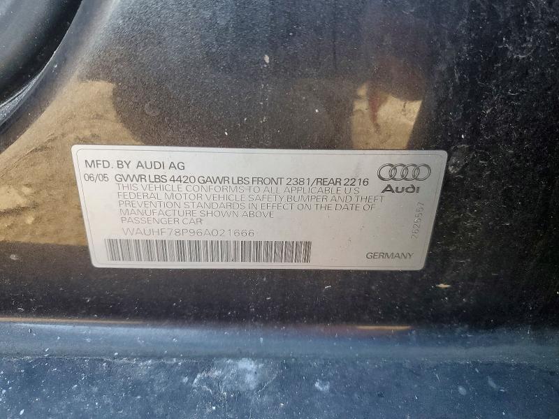 Продажа на аукционе авто 2006 Audi A3, vin: WAUHF78P96A021666, номер лота: 70143536