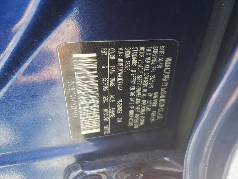 Aukcja sprzedaży 2020 Nissan Rogue Sport, vin: JN1BJ1CV4LW271134, numer aukcji: 68295386