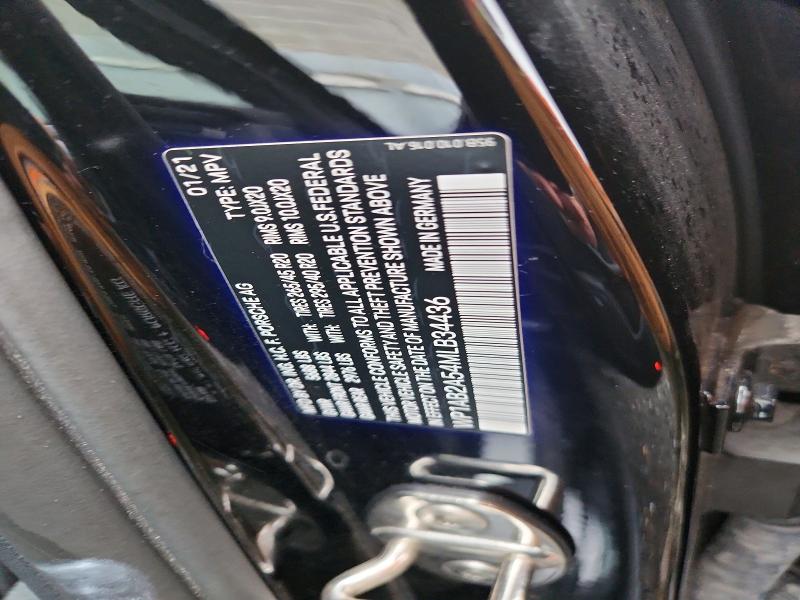 Aukcja sprzedaży 2021 Porsche Macan, vin: WP1AB2A54MLB34436, numer aukcji: 67564066