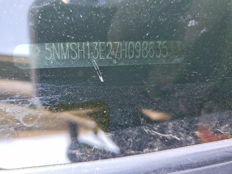 Продажа на аукционе авто 2007 Hyundai Santa Fe, vin: 5NMSH13E27H098635, номер лота: 68813056