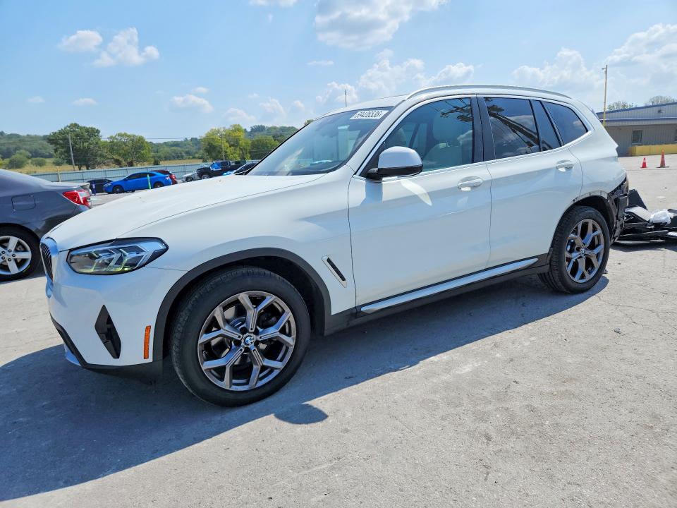 2022 Bmw X3 მანქანა იყიდება აუქციონზე, vin: 5UX53DP0XN9K14148, აუქციონის ნომერი: 69426536