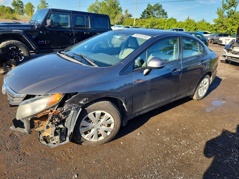 Продаж на аукціоні авто 2012 Honda Civic, vin: 2HGFB2E4XCH010936, номер лоту: 68165386