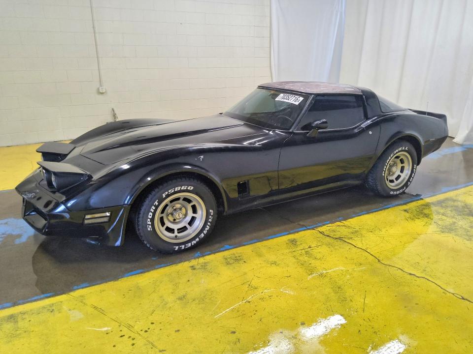 Продаж на аукціоні авто 1982 Chevrolet Corvette, vin: 1G1AY8781C5106707, номер лоту: 70352716