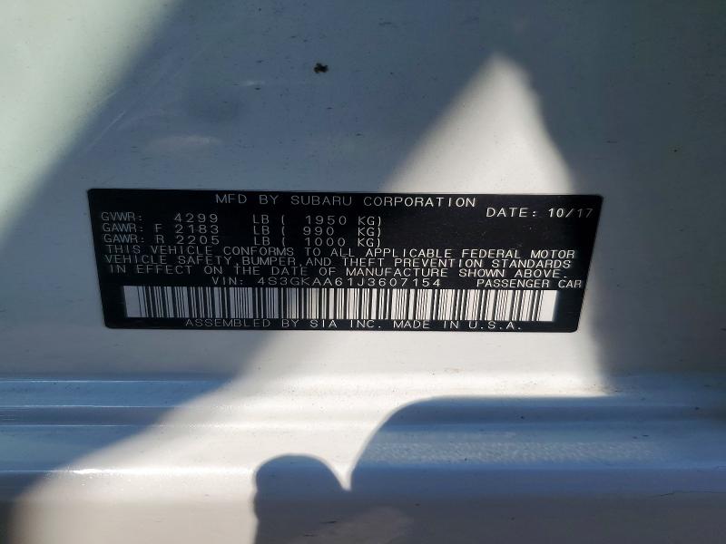 Aukcja sprzedaży 2018 Subaru Impreza, vin: 4S3GKAA61J3607154, numer aukcji: 67420496