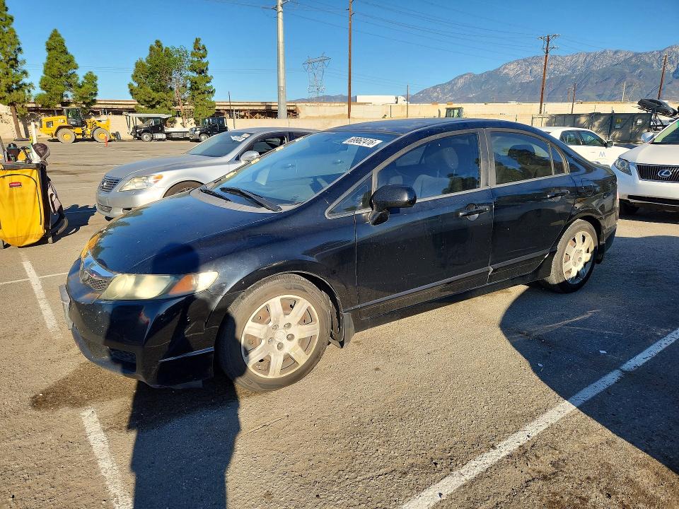 69962416 :رقم المزاد ، 19XFA16599E050058 vin ، 2009 Honda Civic مزاد بيع