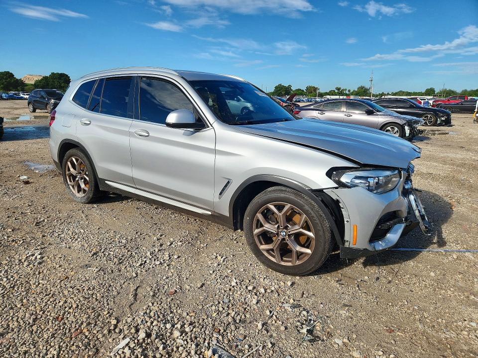 2021 Bmw X3 მანქანა იყიდება აუქციონზე, vin: 5UXTY3C07M9H17369, აუქციონის ნომერი: 69244446