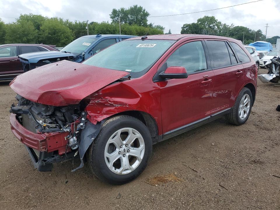 68188626 :رقم المزاد ، 2FMDK3JC8DBC92261 vin ، 2013 Ford Edge مزاد بيع