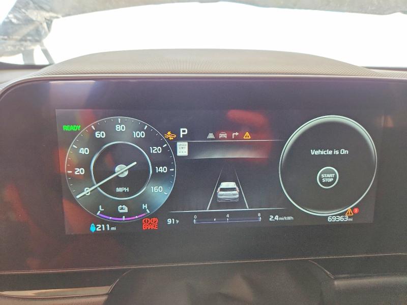 2023 Kia Niro მანქანა იყიდება აუქციონზე, vin: KNDCR3L12P5046287, აუქციონის ნომერი: 70898316