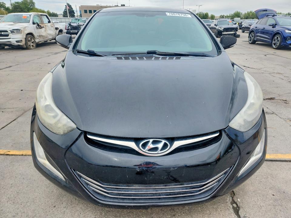 2014 Hyundai Elantra მანქანა იყიდება აუქციონზე, vin: 5NPDH4AE9EH544597, აუქციონის ნომერი: 70078756
