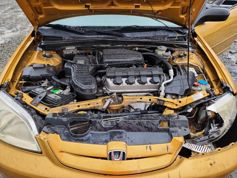 2001 Honda Civic მანქანა იყიდება აუქციონზე, vin: 1HGEM21991L016279, აუქციონის ნომერი: 70553376