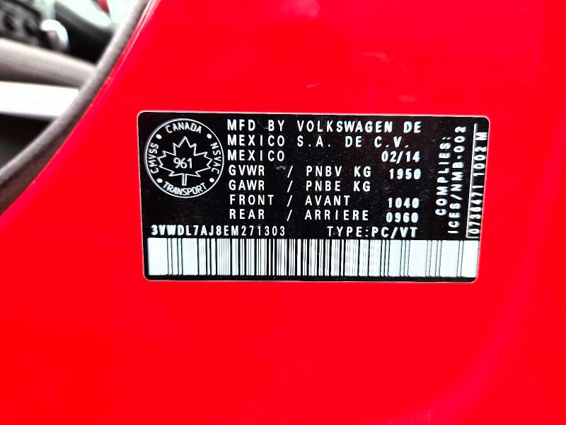Продажа на аукционе авто 2014 Volkswagen Jetta, vin: 3VWDL7AJ8EM271303, номер лота: 67120846