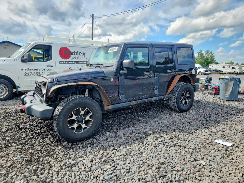 68680896 :رقم المزاد ، 1C4BJWFG7EL145104 vin ، 2014 Jeep Wrangler Unlimited مزاد بيع