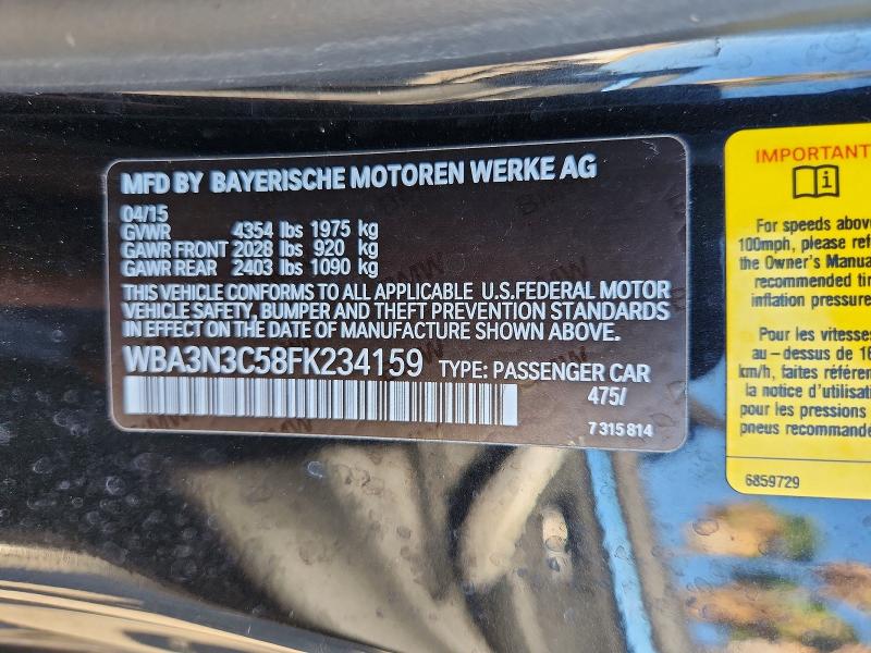 Продажа на аукционе авто 2015 Bmw 428, vin: WBA3N3C58FK234159, номер лота: 70287406