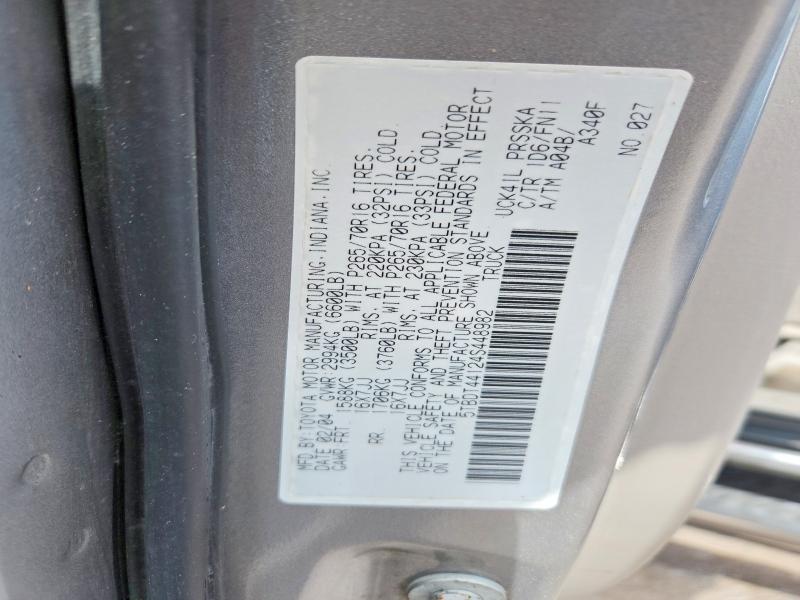 Aukcja sprzedaży 2004 Toyota Tundra, vin: 5TBDT44124S448982, numer aukcji: 70150556