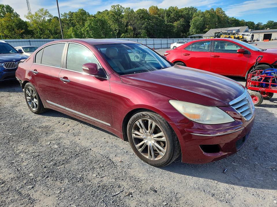 2011 Hyundai Genesis მანქანა იყიდება აუქციონზე, vin: KMHGC4DF8BU124357, აუქციონის ნომერი: 70620116