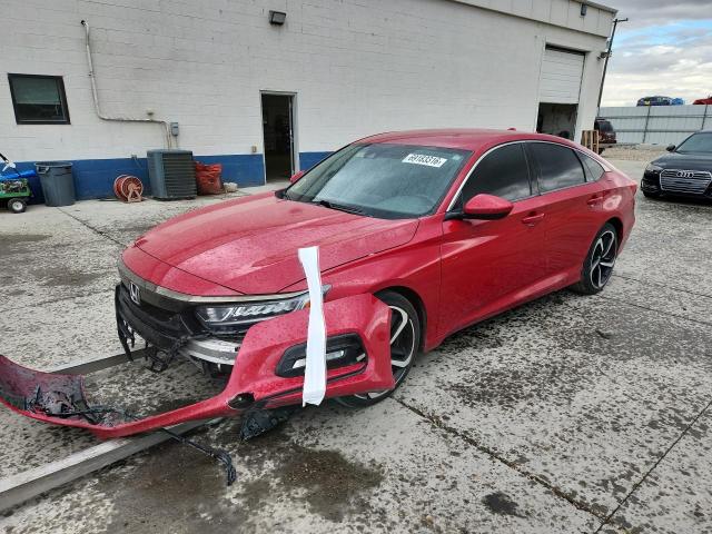 69183316 :رقم المزاد ، 1HGCV1F30JA116382 vin ، 2018 Honda Accord مزاد بيع