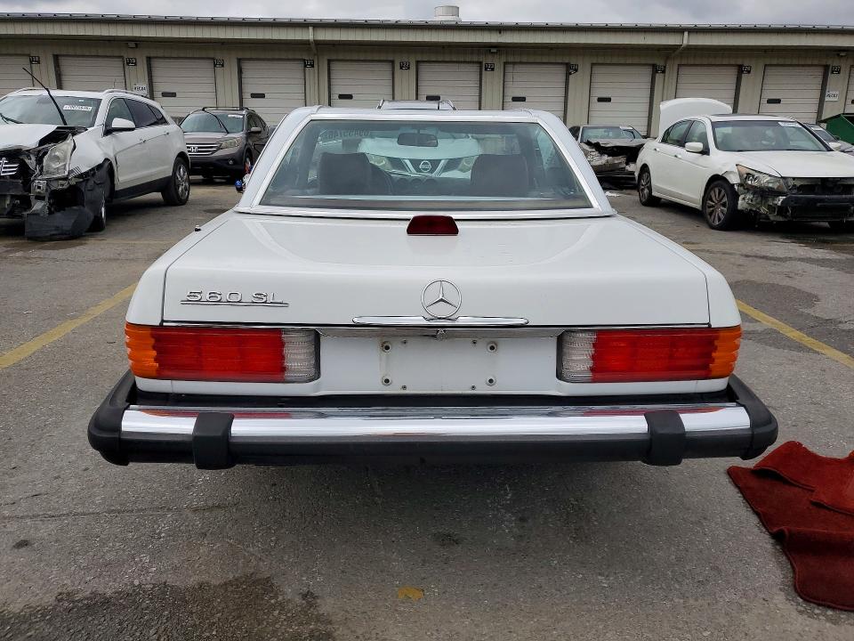 69455746 :رقم المزاد ، WDBBA48D5GA047757 vin ، 1986 Mercedes-benz 560 مزاد بيع