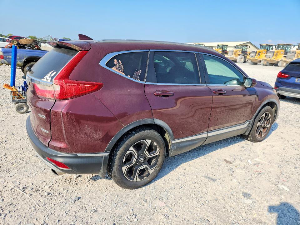 2017 Honda Cr-v მანქანა იყიდება აუქციონზე, vin: 5J6RW2H99HL007232, აუქციონის ნომერი: 69105536