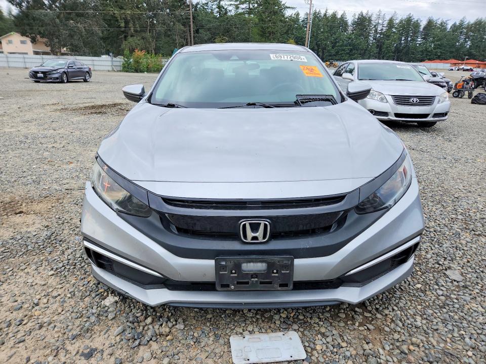 2020 Honda Civic მანქანა იყიდება აუქციონზე, vin: 19XFC2F66LE208999, აუქციონის ნომერი: 69772906