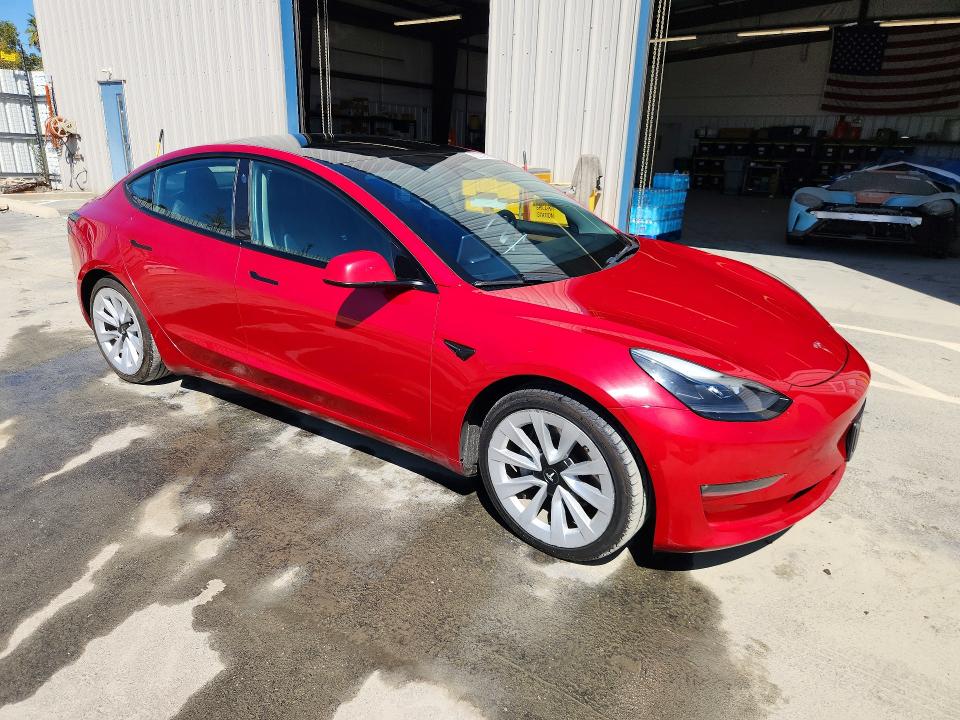 Aukcja sprzedaży 2022 Tesla Model 3, vin: 5YJ3E1EB7NF305194, numer aukcji: 68095676