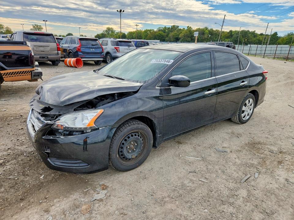Продажа на аукционе авто 2015 Nissan Sentra, vin: 3N1AB7AP0FY302893, номер лота: 70337846