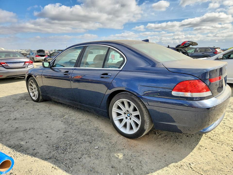 Aukcja sprzedaży 2002 Bmw 745, vin: WBAGL63402DP50210, numer aukcji: 67315376