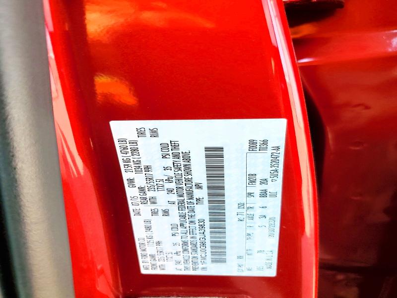 2016 Ford Escape მანქანა იყიდება აუქციონზე, vin: 1FMCU0G98GUA39830, აუქციონის ნომერი: 70003616