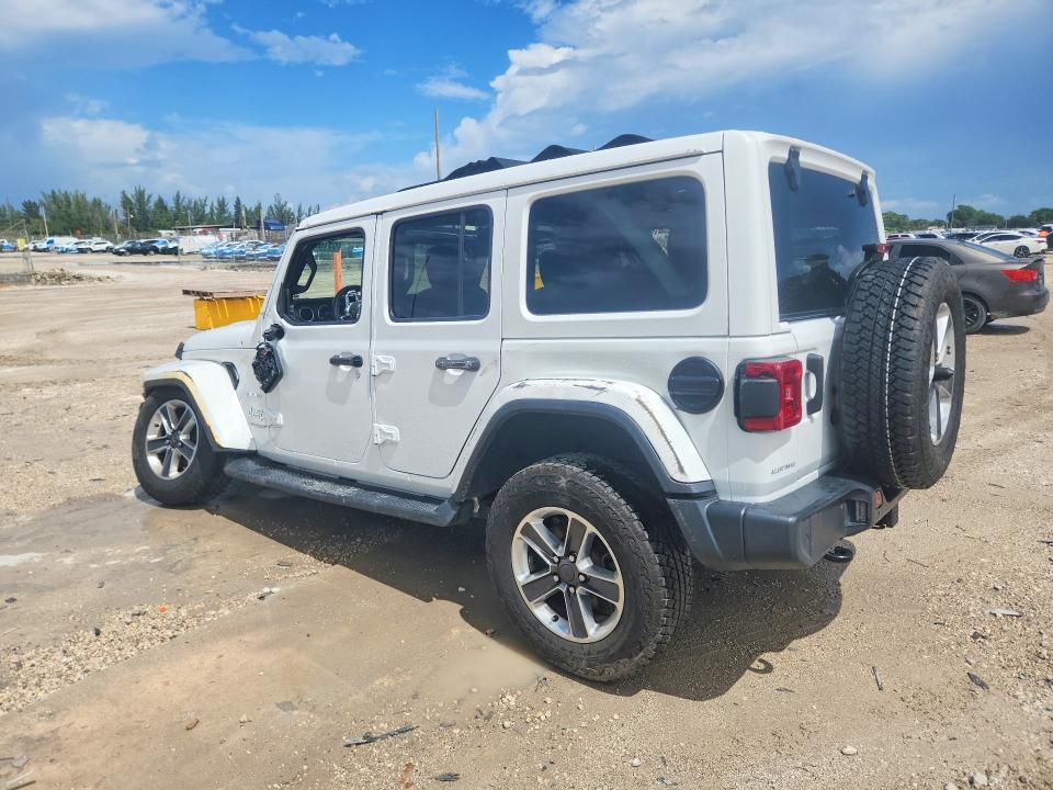 2021 Jeep Wrangler Unlimited მანქანა იყიდება აუქციონზე, vin: 1C4HJXEGXMW501558, აუქციონის ნომერი: 69163216