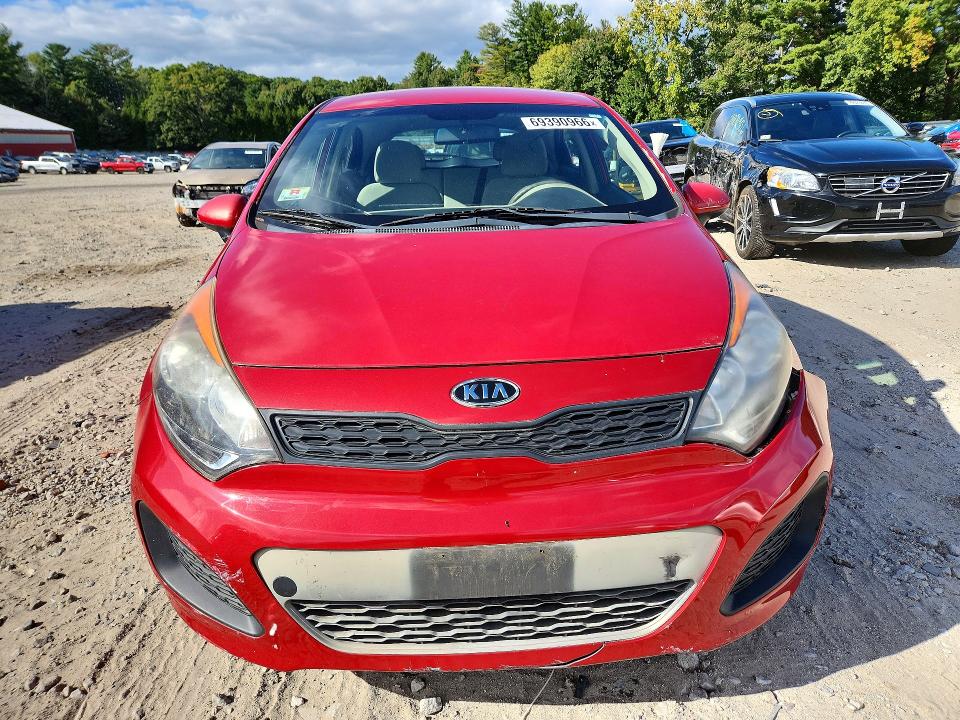 2012 Kia Rio მანქანა იყიდება აუქციონზე, vin: KNADM5A31C6013981, აუქციონის ნომერი: 69390966