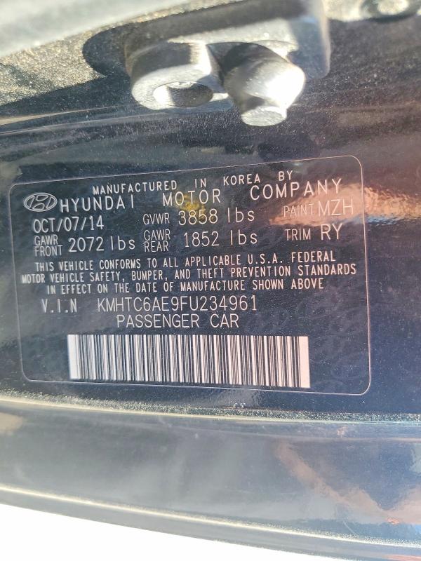 Aukcja sprzedaży 2015 Hyundai Veloster, vin: KMHTC6AE9FU234961, numer aukcji: 69754426