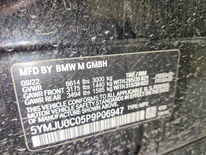 Aukcja sprzedaży 2023 Bmw X5, vin: 5YMJU0C05P9P06947, numer aukcji: 67573516