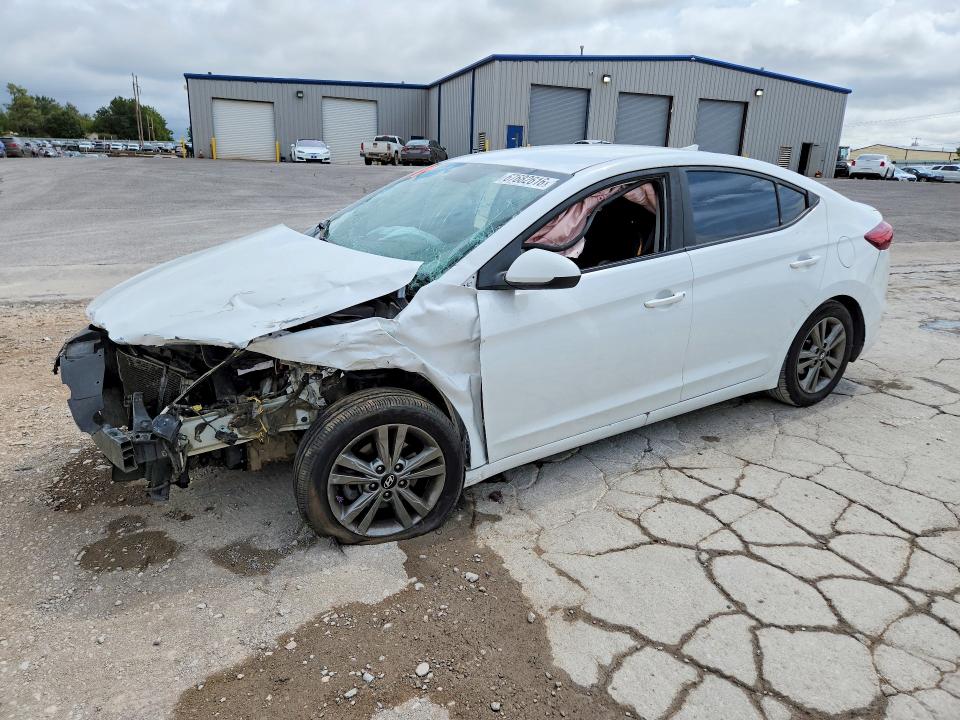 2018 Hyundai Elantra მანქანა იყიდება აუქციონზე, vin: 5NPD84LFXJH253820, აუქციონის ნომერი: 67682616