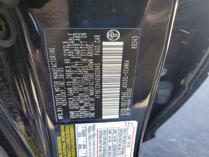 Aukcja sprzedaży 2006 Toyota Camry, vin: 4T1BE32K46U650845, numer aukcji: 70564946