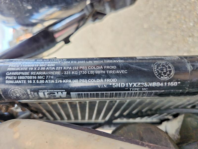 Aukcja sprzedaży 2022 Harley-davidson Fxlrst, vin: 5HD1YXZ38NB041160, numer aukcji: 66563856