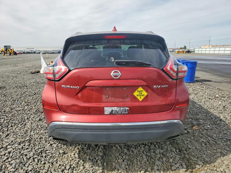 Aukcja sprzedaży 2018 Nissan Murano, vin: 5N1AZ2MH7JN139273, numer aukcji: 68599006