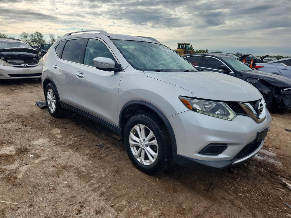 2015 Nissan Rogue მანქანა იყიდება აუქციონზე, vin: KNMAT2MV7FP509077, აუქციონის ნომერი: 69136826