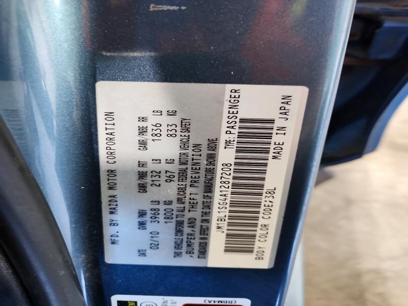 Продажа на аукционе авто 2010 Mazda 3, vin: JM1BL1SG4A1287208, номер лота: 68568546