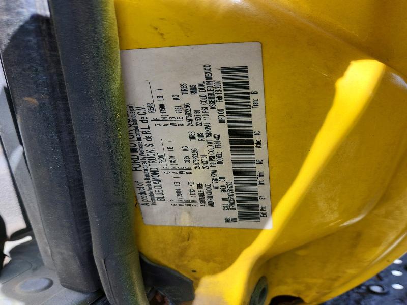 Aukcja sprzedaży 2007 Ford F650, vin: 3FRWX65F97V516223, numer aukcji: 70102686