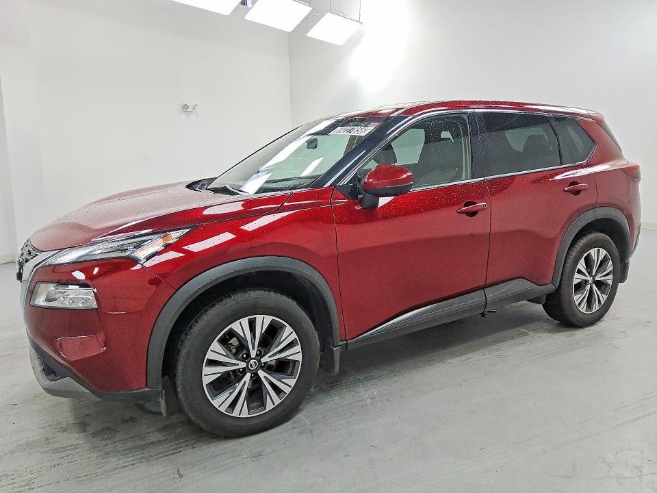69227856 :رقم المزاد ، JN8AT3BA1MW022745 vin ، 2021 Nissan Rogue مزاد بيع