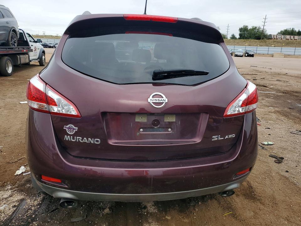 2013 Nissan Murano მანქანა იყიდება აუქციონზე, vin: JN8AZ1MW6DW312426, აუქციონის ნომერი: 69087066