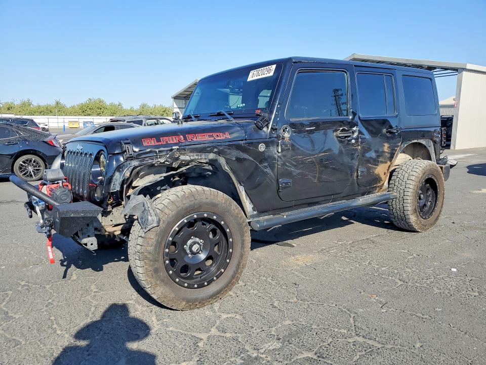 2013 Jeep Wrangler Unlimited მანქანა იყიდება აუქციონზე, vin: 1C4BJWDG5DL702819, აუქციონის ნომერი: 67820296