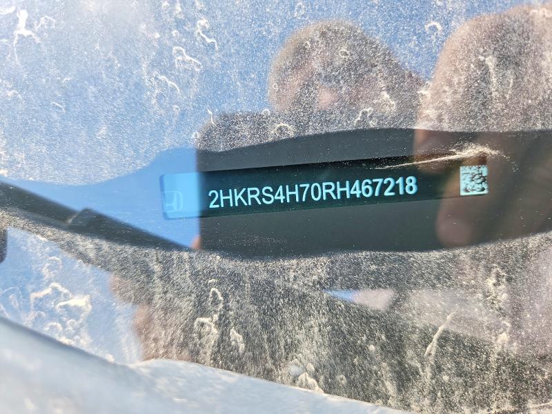 63229946 :رقم المزاد ، 2HKRS4H70RH467218 vin ، 2024 Honda Cr-v مزاد بيع