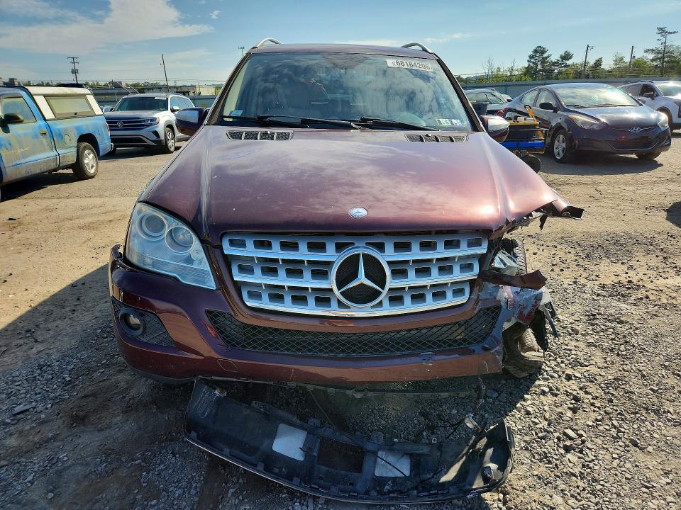 2009 Mercedes-benz Ml მანქანა იყიდება აუქციონზე, vin: 4JGBB86E49A510133, აუქციონის ნომერი: 68184206
