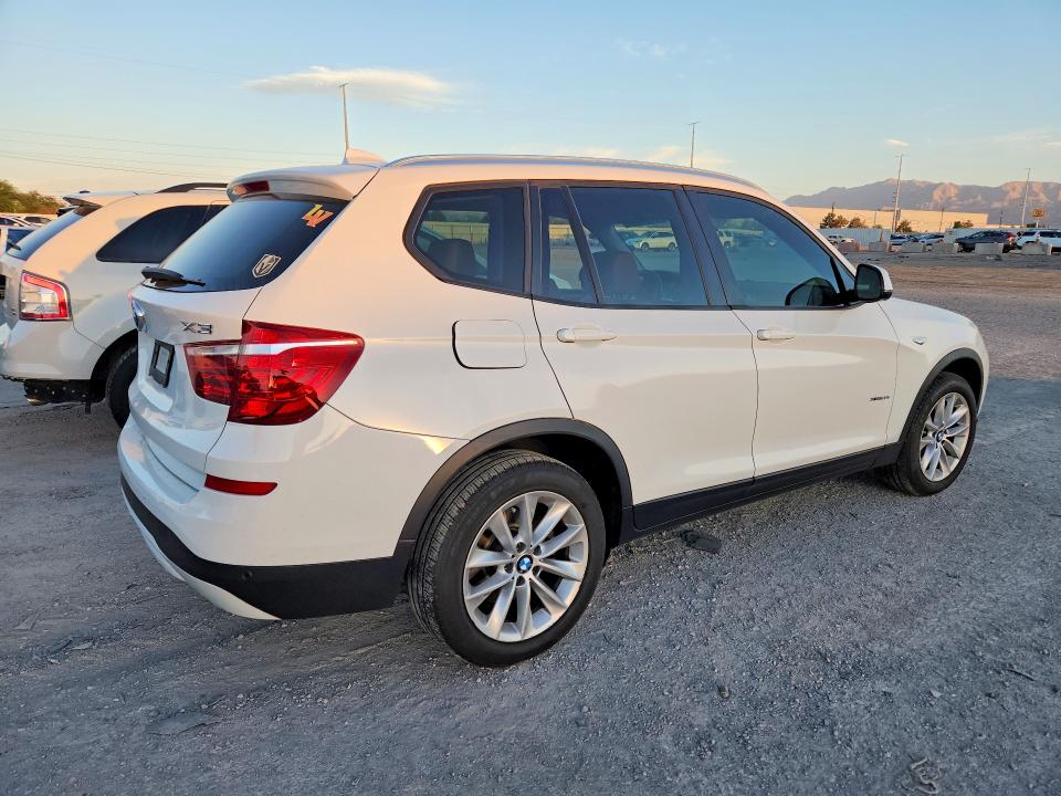 2016 Bmw X3 მანქანა იყიდება აუქციონზე, vin: 5UXWX9C5XG0D78517, აუქციონის ნომერი: 68582206