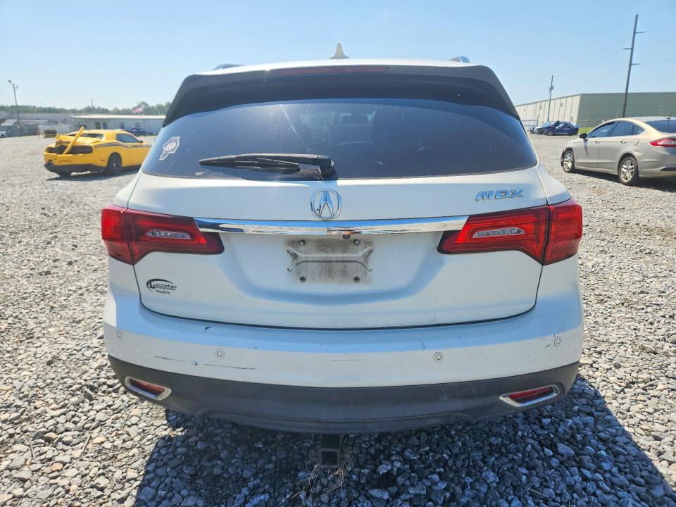69091196 :رقم المزاد ، 5FRYD3H9XGB016163         vin ، 2016 Acura Mdx مزاد بيع