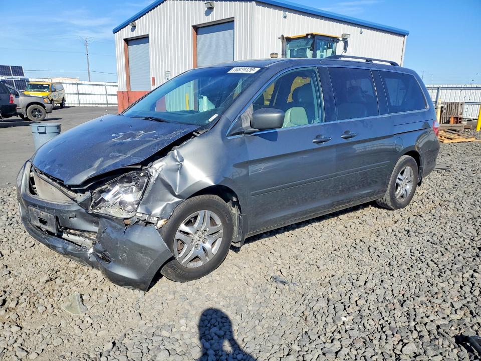 2007 Honda Odyssey მანქანა იყიდება აუქციონზე, vin: 5FNRL38637B426317, აუქციონის ნომერი: 70829126